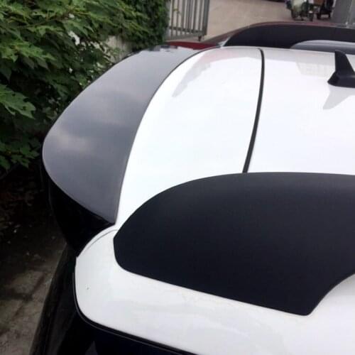 For skoda yeti Spoiler ST ABS Material Car Rear Wing Primer Color Rear Spoiler skoda yeti Spoiler 2012-2017 YETI spoiler