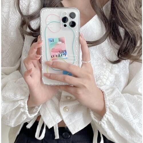 Tobebest Geometric lines Clear Phone Cases for iPhone 12 Pro Max 11 pro max X XS XR 7 8 Plus SE 2020 Soft Cover Shell
