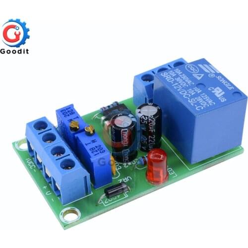 XH-M601 Battery Charging Control Board 12V Intelligent Charger Power Supply Control Module Panel Automatic Charging/Stop Power