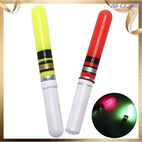 1Pc LED Light Stick For Fishing Float Without Battery Tube Night Fishing Tackle Luminous Electronic Float LED Electric Float