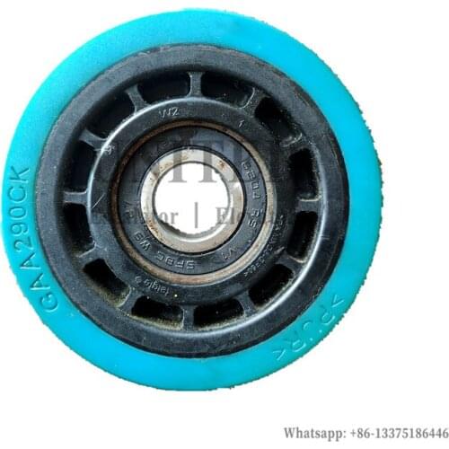 10pcs UNITED Escalator Skeleton Step Roller Blue Heavy Escalator Roller GAA290CK GAA290CK1 OD100mm W25mm Bearing 6204