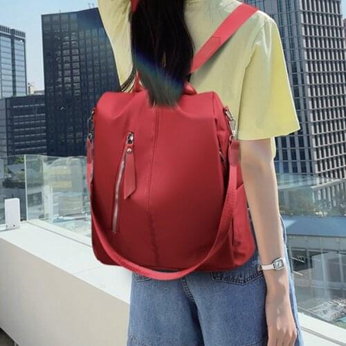 2021 Women Backpack Female Student Large Capacity School Bag for Teenagers Girls Anti Theft Bookbag Oxford Rucksack Lady Mochila