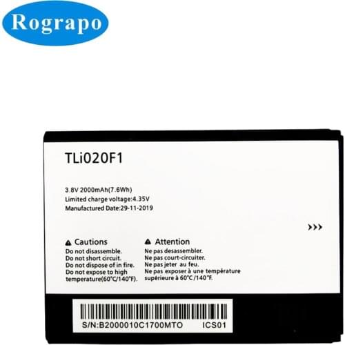 2000mAh TLi020F1 Mobile Phone Battery For Alcatel OneTouch Pixi 4 (5) 5010D 5045D E G S X Pop 2 (4.5) OT 5042 C7 7040D 7041A