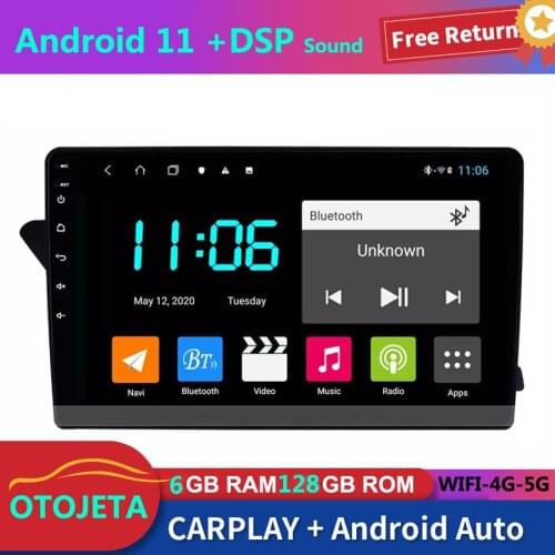 For Audi A4L 2012 Car Radio Stereo GPS Navigator 128GB Rom Autoradio 2Din Android 11 Bluetooth Multimedia Player Head Unit