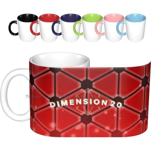 Fight Episode Dome Ceramic Mugs Coffee Cups Milk Tea Mug Dimension 20 Fantasy High Fantasy High Sophomore Year The Unsleeping