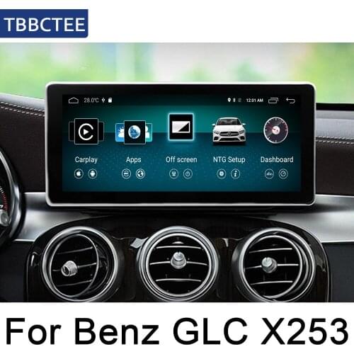For Mercedes Benz GLC Class 2015~2019 NTG Android Car GPS Navi Map Original Style Multimedia Player Auto Radio Map WIFI System