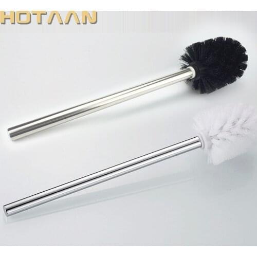 Good Quality Best Promotion 1 PC Replacement for Stainless Steel WC Bathroom Cleaning Toilet Brush White Head Hold Bathroom Tool