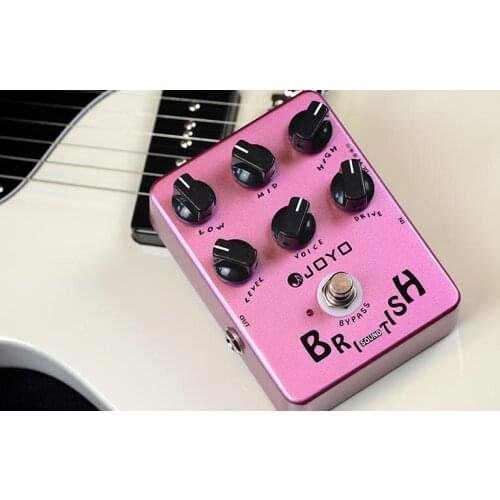 Joyo JF-16 British Sound Guitar Effect Pedal with Free Pedal Case
