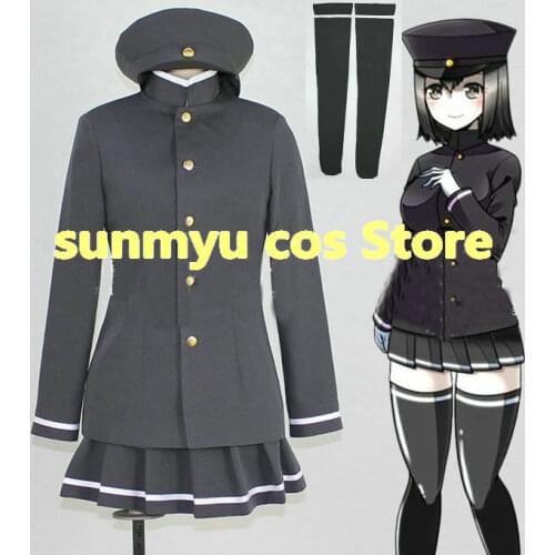Kantai Collection Kankore AkitsuMaru Akitsu Maru Cosplay Costume,Custom Size Halloween Wholesale
