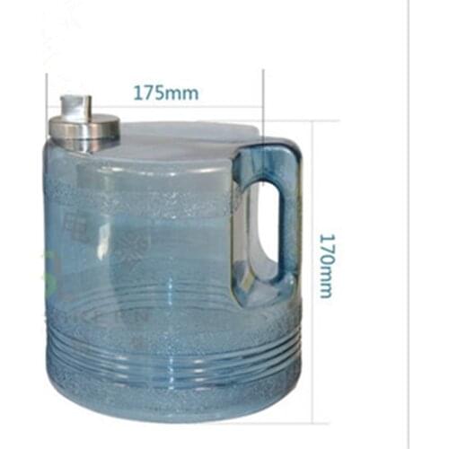 3.7L PC food grade barrel for distilled water machine plastic jar of water distiller high temperature water distilled parts