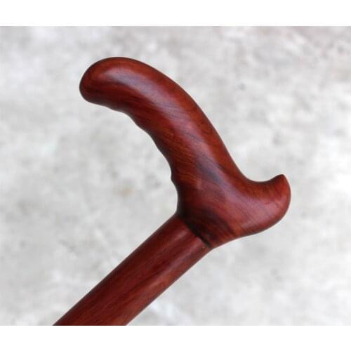Red, rosewood, walking stick, the real picture quality is good