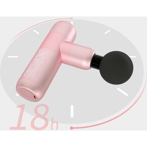 Mini High frequency Massage gun muscle relaxation Metal material Electric massager relax body with portable box KiCA K2