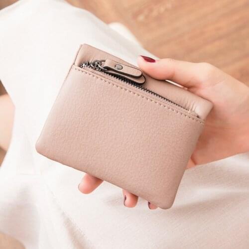Fashion New Leather Women Wallet Hasp Small And Slim Coin Pocket Purse Women Luxury Brand Wallets Designer Purse Pasjeshouder