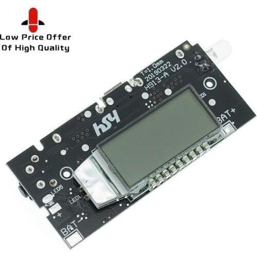 Dual USB 18650 Battery Charger PCB Power Module 5V 1A 2.1A Mobile Power Bank Accessories for Phone DIY LED LCD Module Board