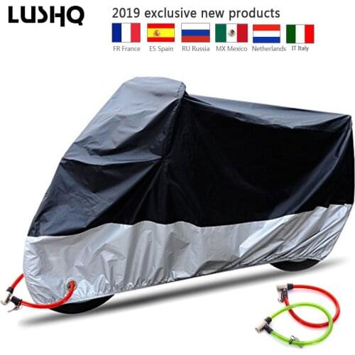 2019 M-4XL Motorcycle Covers cubre moto Waterproof Breathable Outdoor Motorcycle Scooter Rain Coat UV Protective Cove With lock