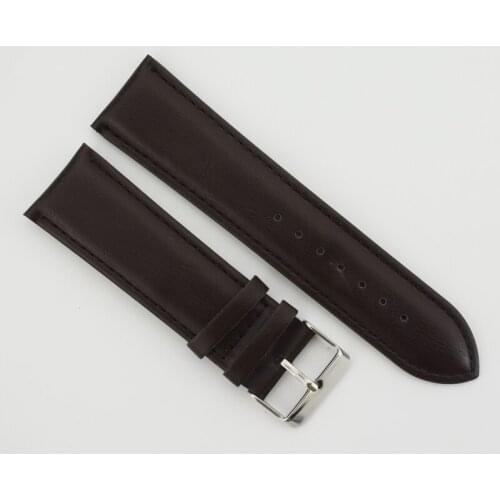 Leather Watch Band Strap With Pin Buckle 24mm for men Watch Accessories Leather Watchband watch bracelet