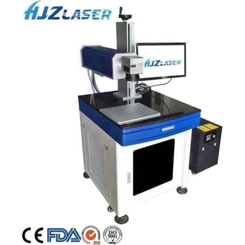 Water Cooling 5W UV Laser Marking Machine for PETG Glass