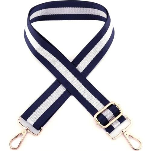 Ladies handbag leather bag bag belt accessory replacement high quality rainbow wide shoulder bags with adjustable wallet belt