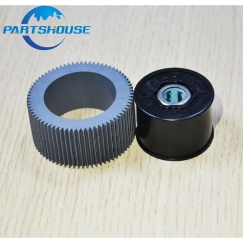 1Pcs Original New A3 Duplicator Pickup roller 021-14301 for Riso RV EV EZ ES SF GR RZ MV RN feed roller Grey pick upp Roller
