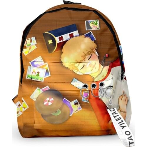 2021 Dream Tommyinnit Merch 3D Hip hop Men Women Backpack Oxford hanging buckle Style Girls Child School bag Travel Backpack