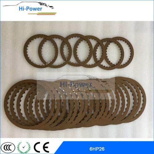 6HP26 ZF6HP-26 Gearbox Automatic Transmission Friction kit Clutch Plates For VW AUDI ZF 6HP-26