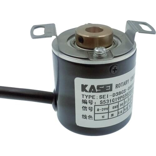 8mm blind hole small absolute value encoder parallel output 10 bit NPN PNP binary output