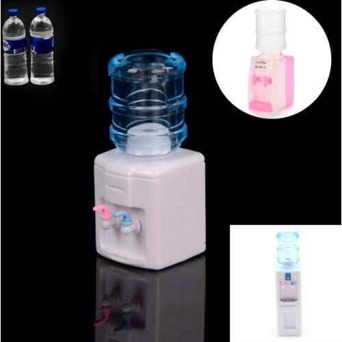 1PCS 1:12 Scale Drinking Fountains Water Bottles Doll House Food Kitchen Living Room Accessories Dollhouse Miniature Toy