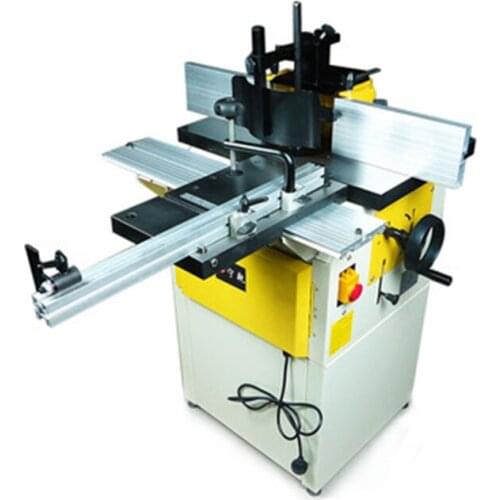 Woodworking Milling Machine Multi-function Vertical Milling Slotting Machine Desktop Single-axis Woodworking Trimming Machine