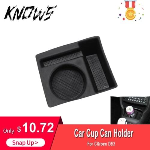 For Citroen DS3 Car Cup Can Holder 9425E4 Water Bottle Drink Interior Door Window Mount Bracket Auto Interior Accessory