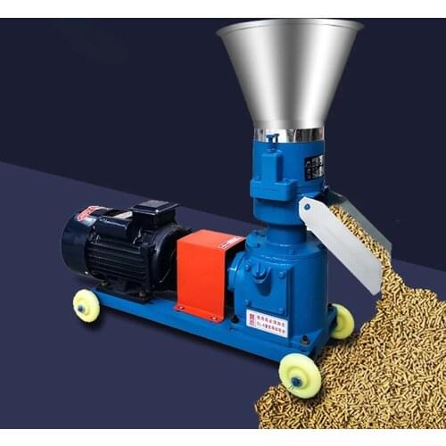 Commercial Dry And Wet Sludge Feed Briquetting Machine Animal Feed Press Agricultural Pellet Crusher Dual-Purpose Press