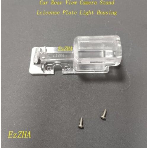 EzZHA Car Rear View Backup Camera Bracket License Plate Light Housing Mount For Ford Kuga Escape Edge 2013 2014 2015 2016