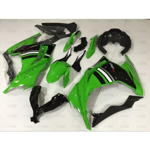 Fairing for EX 300 Ninja 13 14 Zx300r Body Kits 2015 EX 300 Ninja Body Kits 2013 - 2017 Green Black