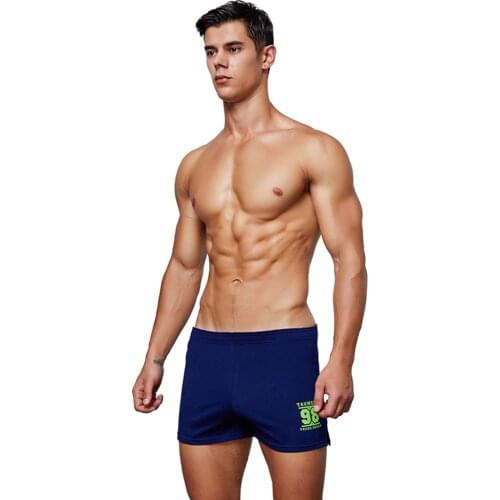 Solid Cotton Mens Casual Shorts Breathable Men Clothing Board-shorts Home-wear Loose Fashion Pants Comfortable Sleep-pants Male