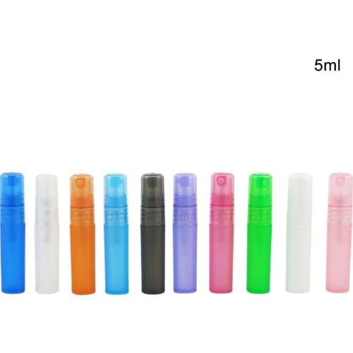 Travel Glass Small Empty Aromatic Fragrance Fine Mist Spray Perfume Refillable Bottle Atomizer Portable Sample 5ml