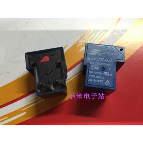 T90 Song Le relay SLA-48VDC-SL-A battery car 4 feet 5 feet normally open 30A 250VAC