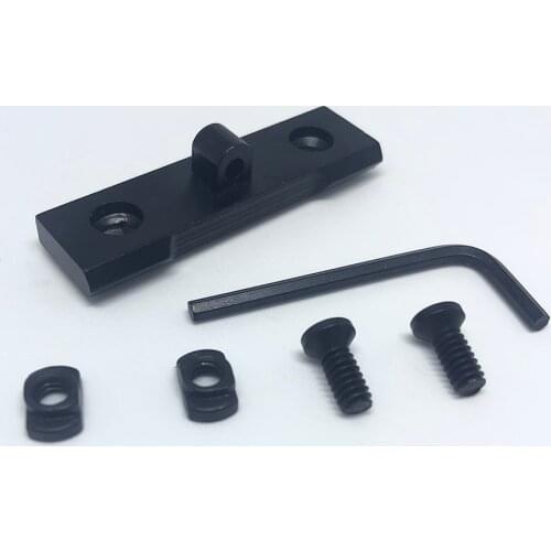 Tactical M-LOK Bipod Mount Handguard Adapter Low Profile AR15 Rifle Accessory Harris Bipods Picatinny Rail