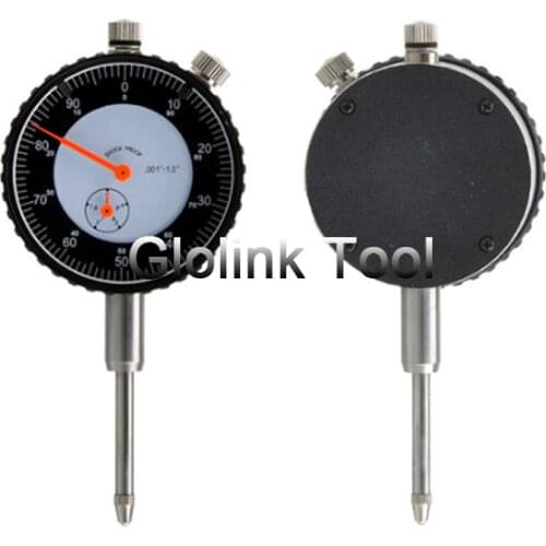 0-1 " x 0.001" Precision Dial Gauge Test Inch Indicator 0 to 1" Dial IndicatorMeasure Tool High Quality