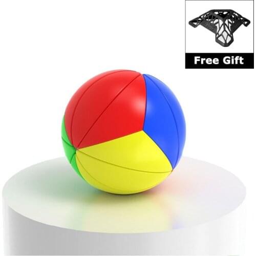 YJ YONGJUN Yeet Ball Cube 3D Magic Cube Speed Educational Toy for Children Anti Stress Round shape Neo Cubo Magico Cube Toys