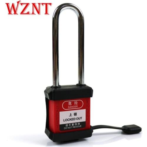 NT-76SR1 76mm Red Safety Lockout Palcok Safe lock with dust proof cover