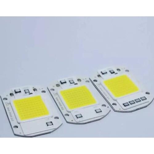 5pcs 20w/30w/50w LED COB CHIP AC220V 110V NO Need LED DRIVER LED floodlight Lamp White/warm white Free Shipping