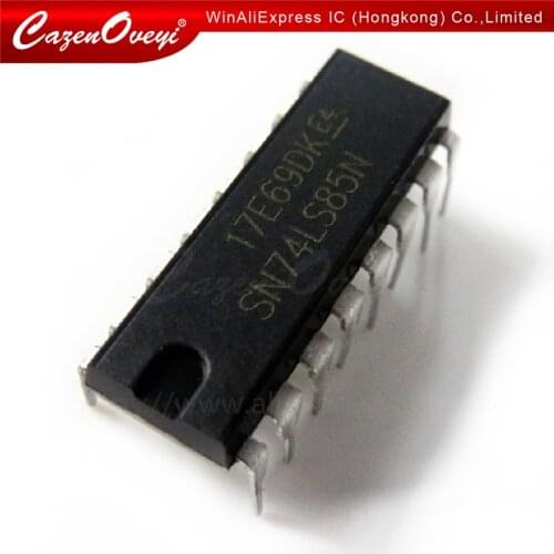 5pcs/lot SN74LS85N HD74LS85P 74LS85 DIP-16 In Stock