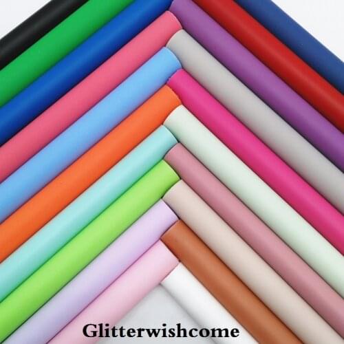 Glitterwishcome 21X29CM A4 Size Jelly Sheets, JellyPVC, Jelly Leather, Jelly Vinyl, Faux leather Jelly for Bows, GM176A