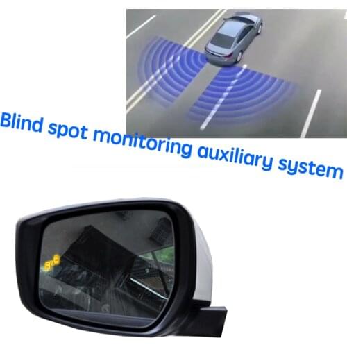 Car BSD BSM BSA Blind Area Spot Warning Drive Mirror Rear Radar Detection System For Nissan Kicks P15 2016~2020