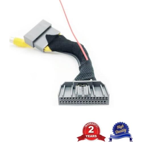 For Honda CRV 2012-2016 Rear View Camera Adapter Wire Harness Cable Connector Video Input RCA Cable