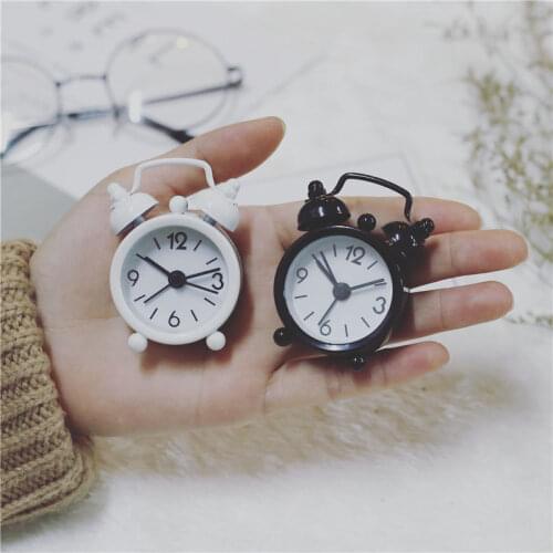 Mini Pocket Alarm clock Portable Stylish mini alarm quartz clock School student hour men women Kids Childrens gifts 2020 E11105