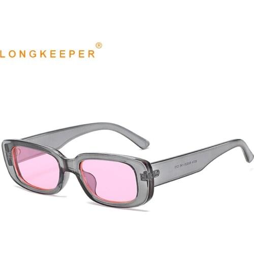 Retro Small Rectangle Sunglasses Men 2020 Fashion Vintage Square Sun Glasses For Women Brand Designer Travel Eyeware Oculos