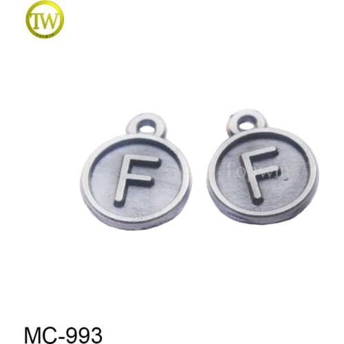 MC993 Antique silver metal tags for jewelry, Metal tags for clothing, Metal tags for necklace