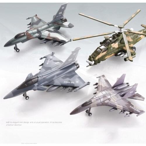 USA F16 Simulation Alloy Su 35 Fighting Airplane Sound and Light Childrens Aircraft Toy for Collection Gifts Ornaments Display