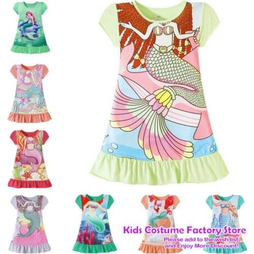 New Snow White Princess Dress Girls Kids Clothes Belle Anna Elsa Rapunzel Minnie Dress Birthday Dresses Mermaid Costume