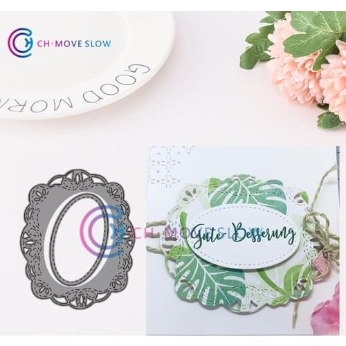 2019 New Arrival CH Wreath Metal Cutting Dies Stencils for Scrapbooking/photo Album stamps Decorative Embossing DIY Cards